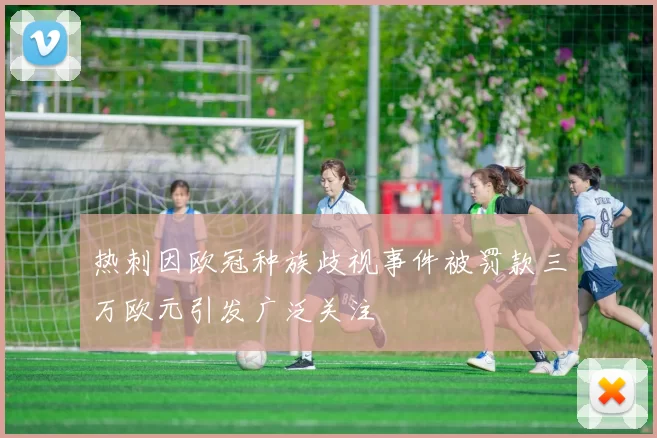热刺因欧冠种族歧视事件被罚款三万欧元引发广泛关注